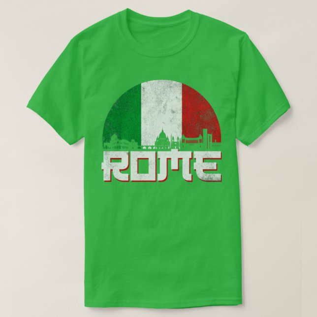 Camiseta Bandera de Roma (Diseño del anverso)