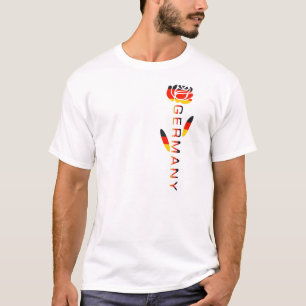 Camiseta Bandera de Rosa Alemana