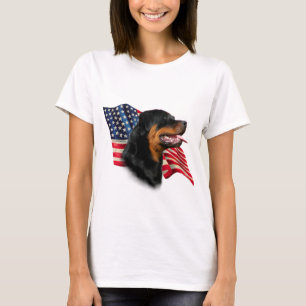 Camiseta Bandera de Rottweiler