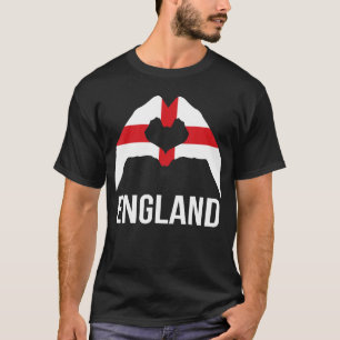 Camiseta Bandera de Rótulo de amor de Inglaterra