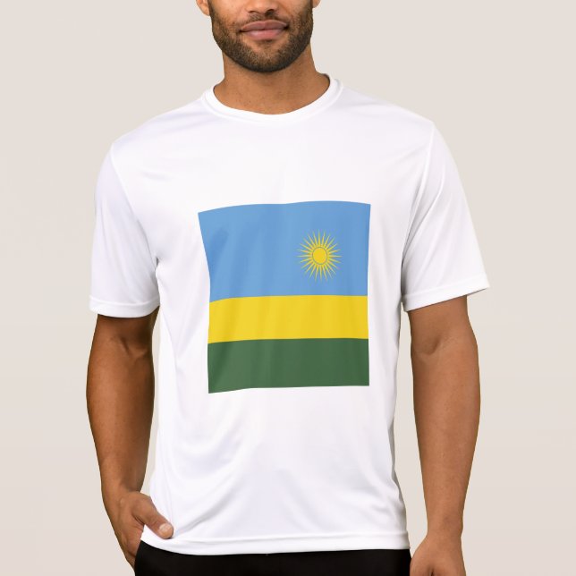 Camiseta Bandera de Ruanda (Anverso)