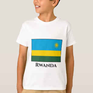 Camiseta Bandera de Ruanda