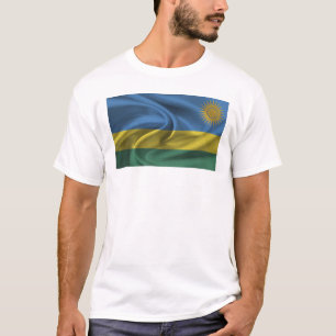 Camiseta Bandera De Ruanda