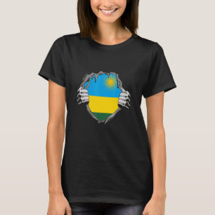 Camiseta Bandera de Ruanda