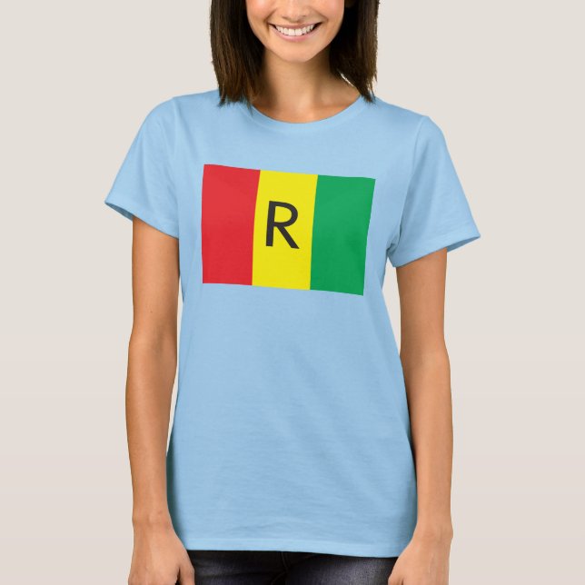 Camiseta Bandera de Ruanda (1962) (Anverso)