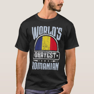 Camiseta Bandera de Rumania Orgullosos rumanos hombres y mu