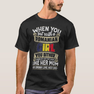 Camiseta Bandera de Rumania Orgullosos rumanos hombres y mu