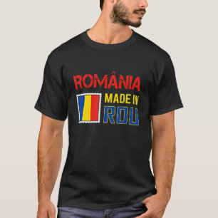 Camiseta Bandera De Rumania Rumana