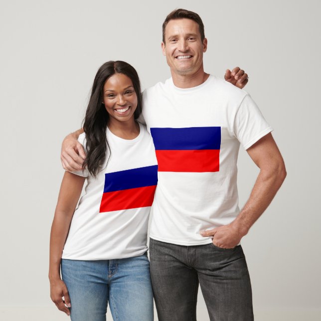 Camiseta Bandera de Rusia (Unisexo)