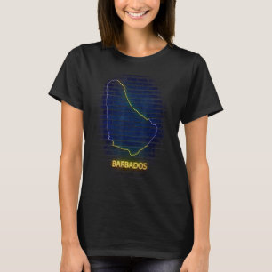 Camiseta Bandera de rutina del país de BARBADOS