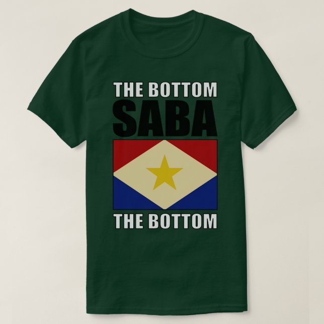 Camiseta Bandera de Saba (Diseño del anverso)