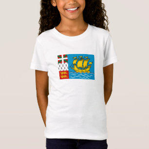 Camiseta Bandera de Saint Pierre y Miquelon