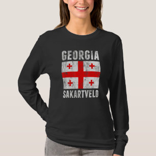 Camiseta Bandera de Sakartvelo en Europa de Georgia