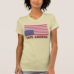 Camiseta Bandera de Salvar América
