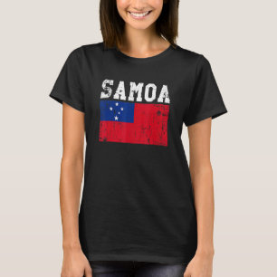 Camiseta Bandera de Samoa retro vintage Raíces de Samoa