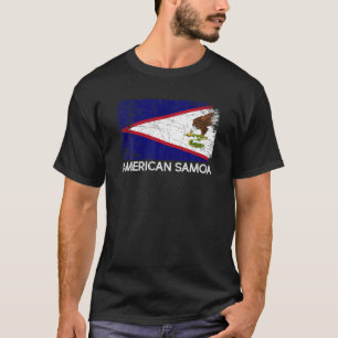Camiseta Bandera De Samoan T Shirt Vintage Hecha En Samoa A