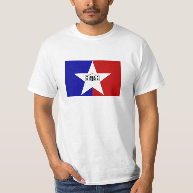 Camiseta Bandera de San Antonio (Anverso)