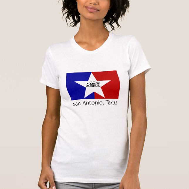 Camiseta Bandera de San Antonio (Anverso)