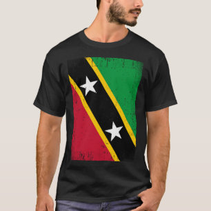 Camiseta Bandera de San Cristóbal y Nieves