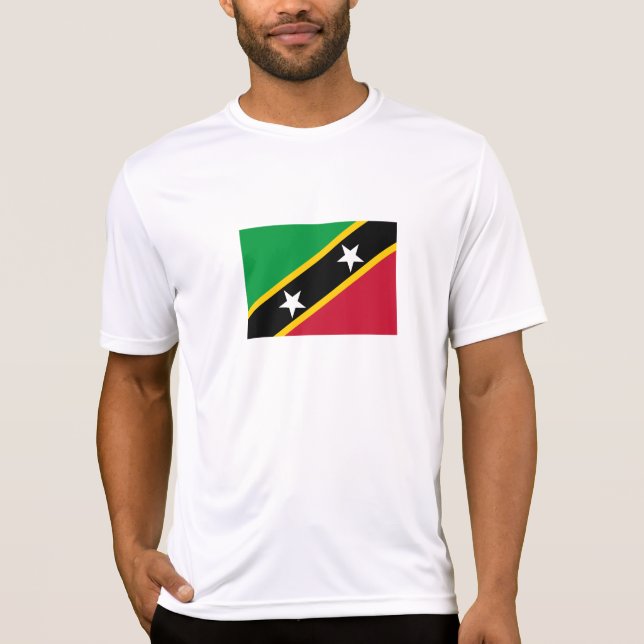Camiseta Bandera de San Cristóbal y Nieves (Anverso)