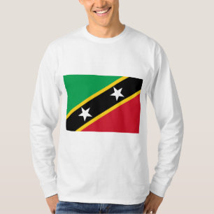 Camiseta Bandera de San Cristóbal y Nieves (Caribe)