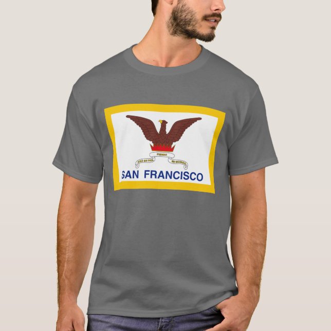 Camiseta Bandera de San Francisco (Anverso)