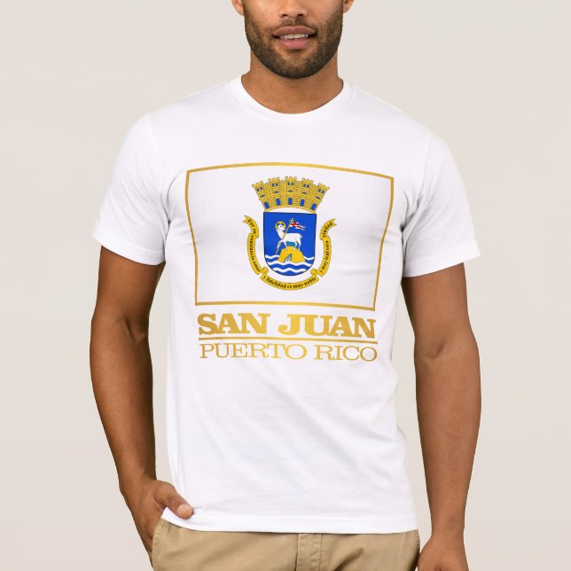 Camiseta Bandera de San Juan (Anverso)