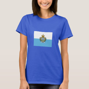 Camiseta Bandera de San Marino