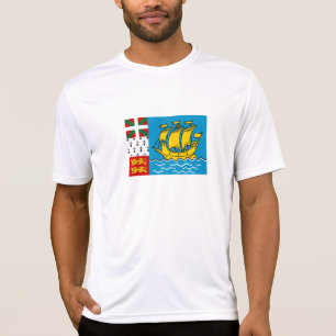 Camiseta Bandera de San Pedro y Miquelón