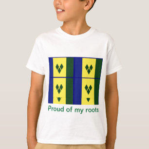 Camiseta Bandera de San Vicente