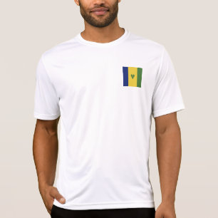Camiseta Bandera de San Vicente y las Granadinas