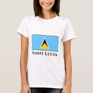 Camiseta Bandera de Santa Lucía