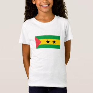 Camiseta Bandera de Santo Tomé y Príncipe