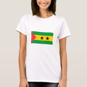 Camiseta Bandera de Santo Tomé y Príncipe