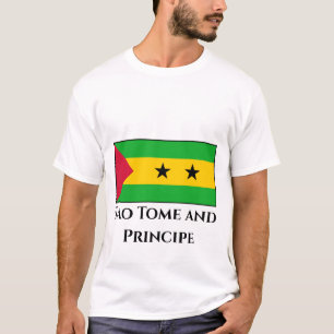 Camiseta Bandera de Santo Tomé y Príncipe
