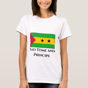Camiseta Bandera de Santo Tomé y Príncipe