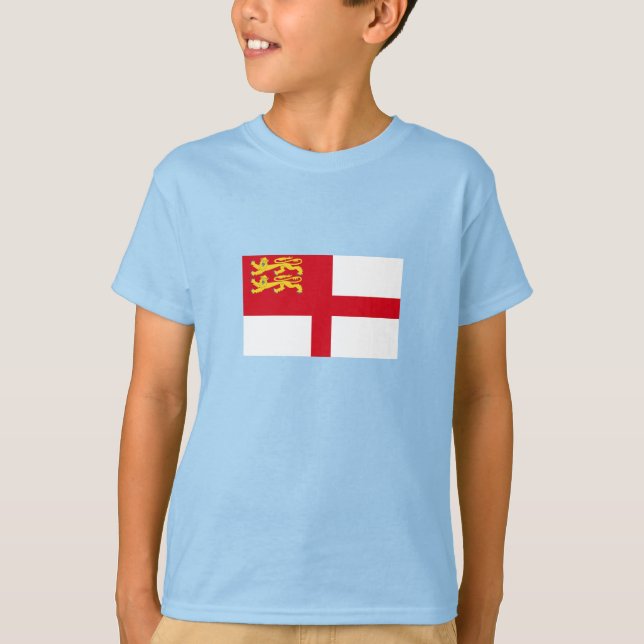 Camiseta Bandera de Sark (Anverso)