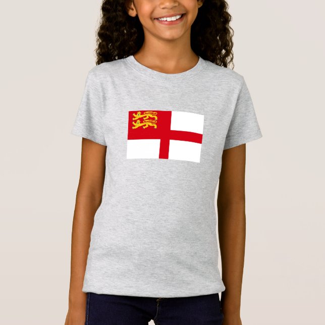 Camiseta Bandera de Sark (Anverso)