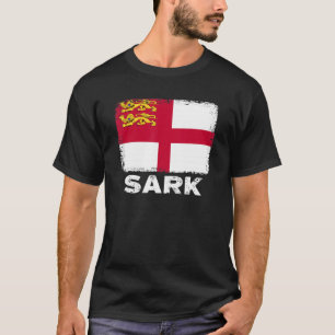 Camiseta Bandera de Sark Apoya a las mujeres de Sark