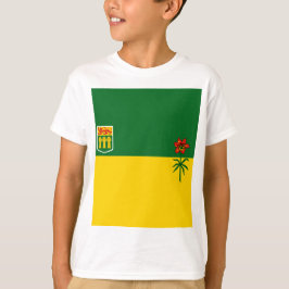 Camiseta Bandera de Saskatchewan