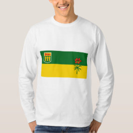 Camiseta Bandera de Saskatchewan