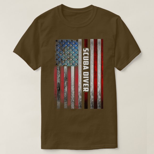 Camiseta Bandera de Scuba (Diseño del anverso)