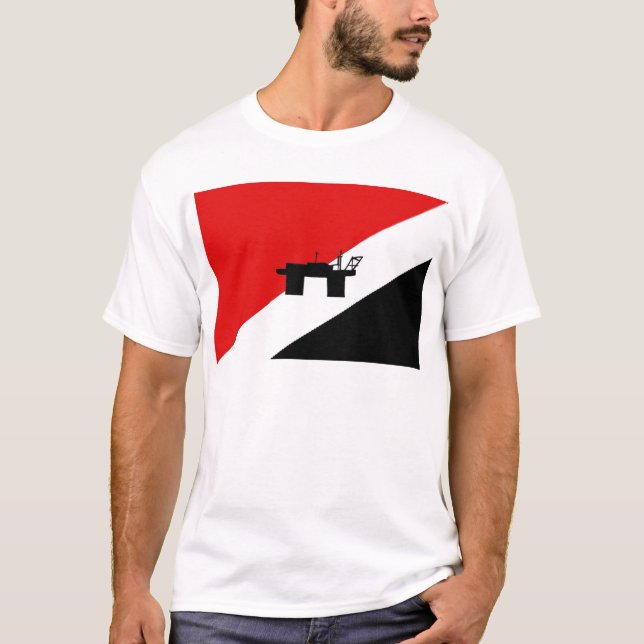 Camiseta Bandera de Sealand (Anverso)