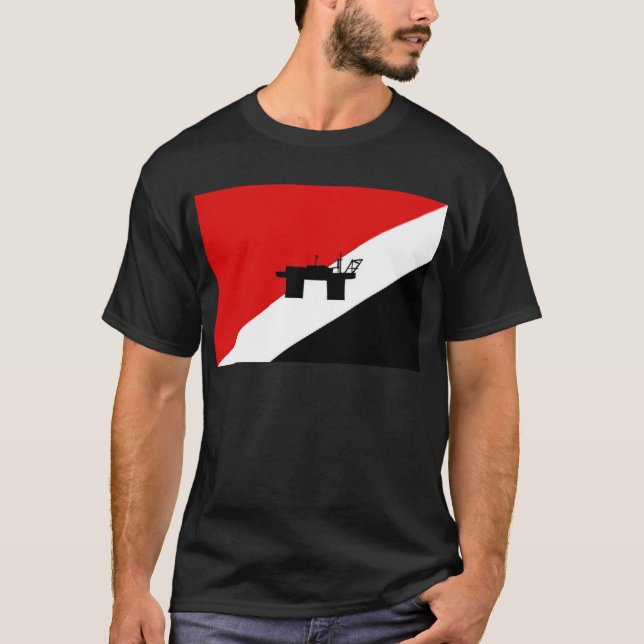 Camiseta Bandera de Sealand (Anverso)