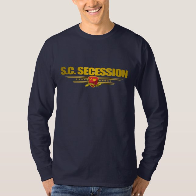 Camiseta Bandera de Secesión de Carolina del Sur (Anverso)