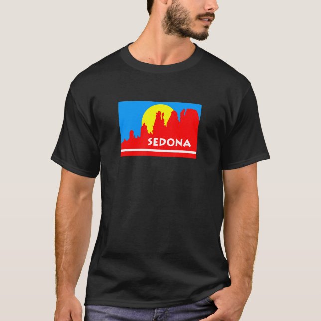 Camiseta Bandera de Sedona Arizona (Anverso)