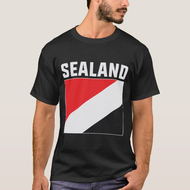 Camiseta bandera de sellado y bandera de sellado (Anverso)