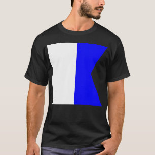 Camiseta Bandera de Señalización Marítima Internacional Alf