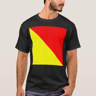Camiseta Bandera de Señalización Marítima Internacional Osc