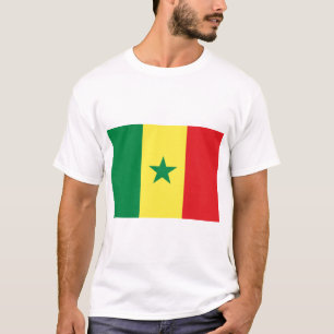 Camiseta Bandera de Senegal